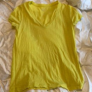 J. Crew Vintage Cotton V Neck Tee